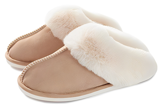 Warm Solid Color Slippers