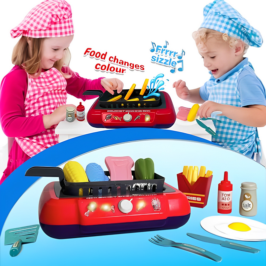 Pretend Play Gourmet Cooking Box for Kids