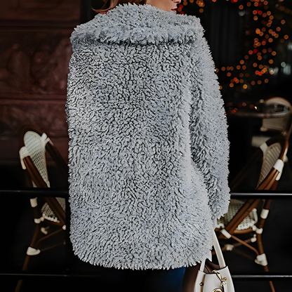 Women Autumn Faux Fur Coat