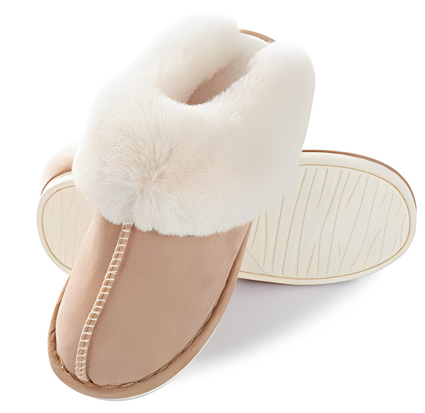 Warm Solid Color Slippers