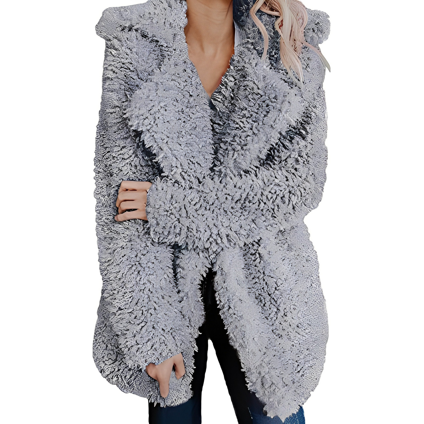 Women Autumn Faux Fur Coat