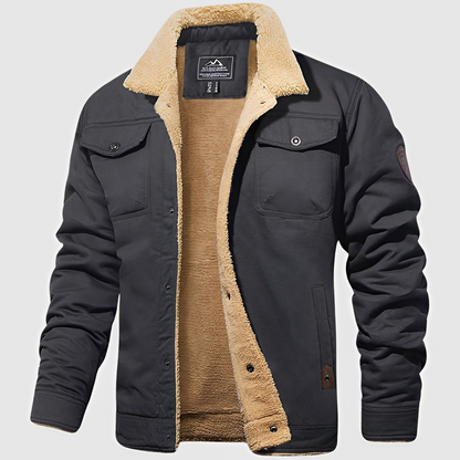 Men's Cotton Cargo Jacket