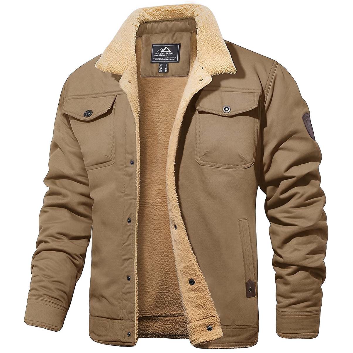 Men's Cotton Cargo Jacket