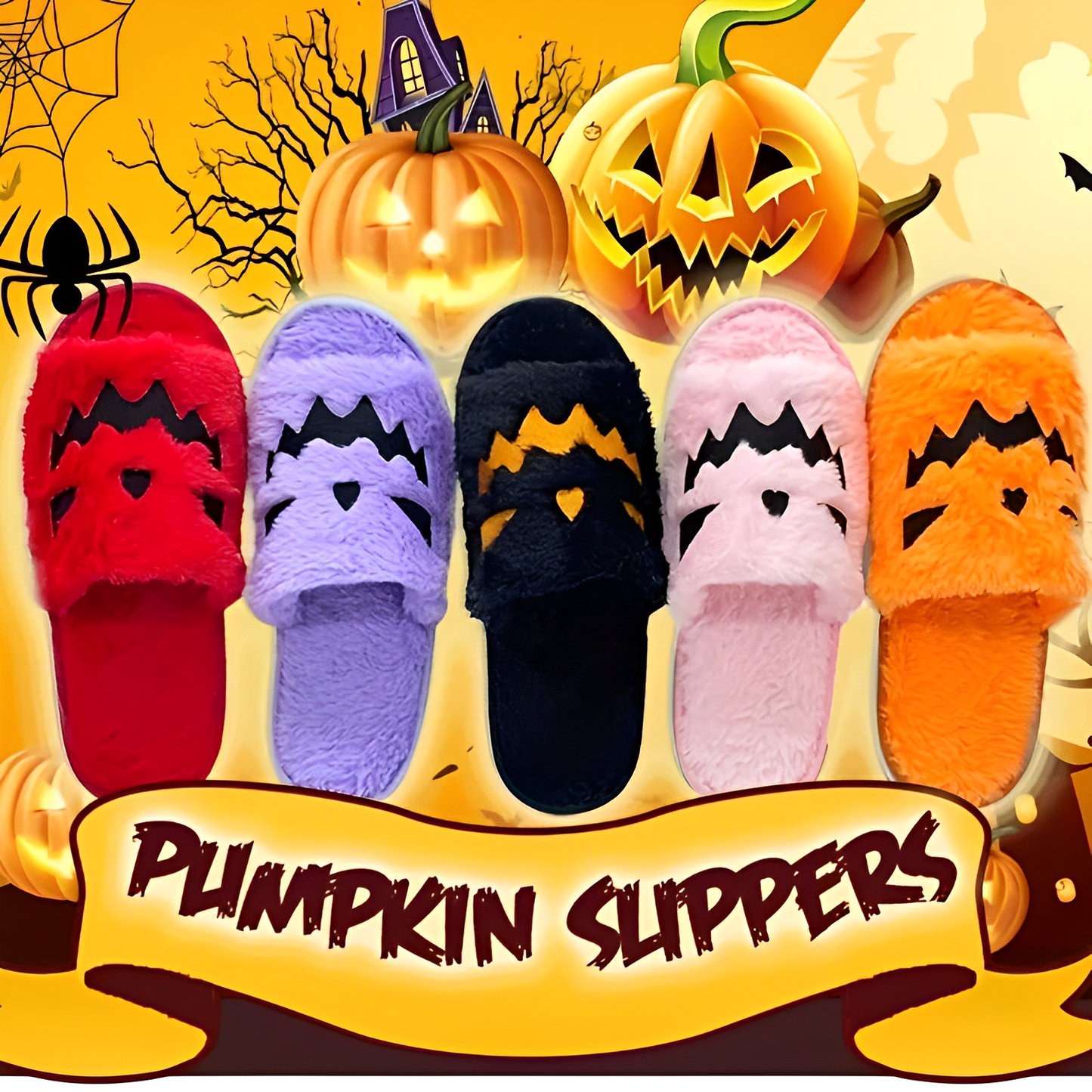 Halloween slippers