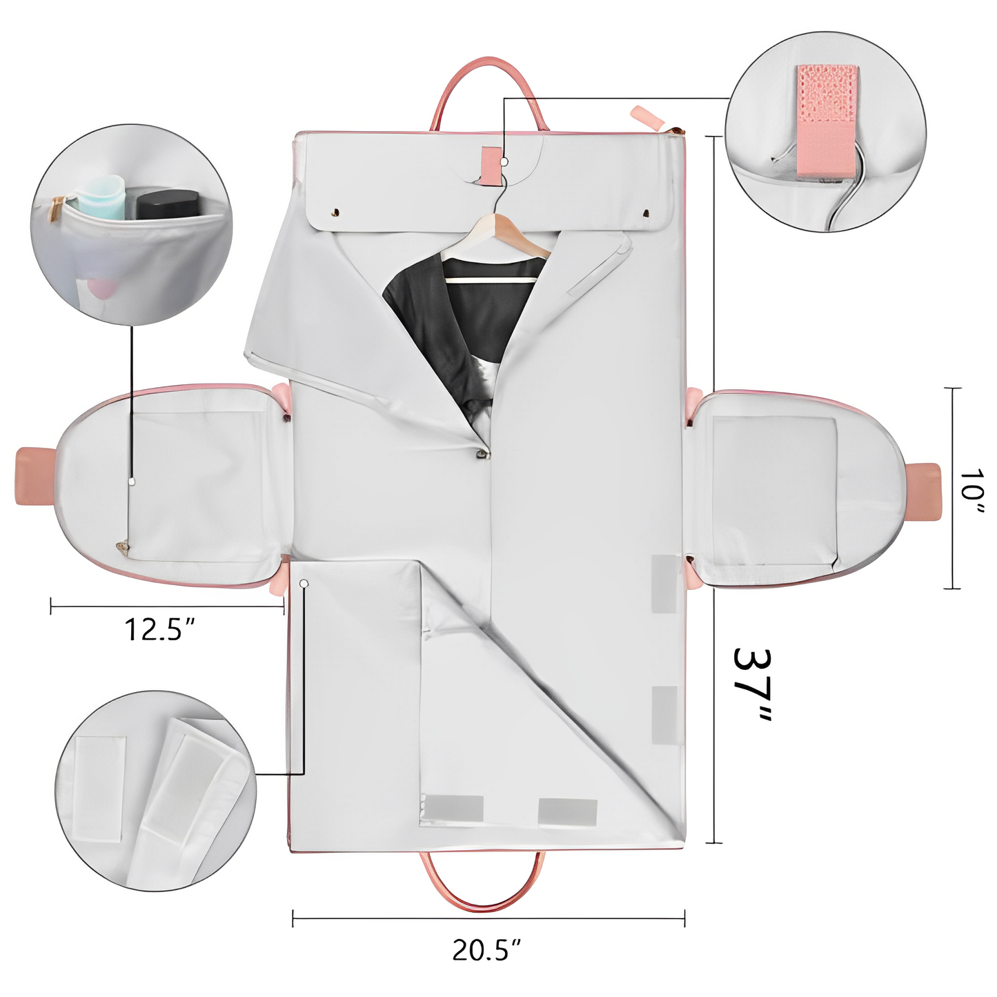 LuxiTravel - Expandable Bag multple coulours